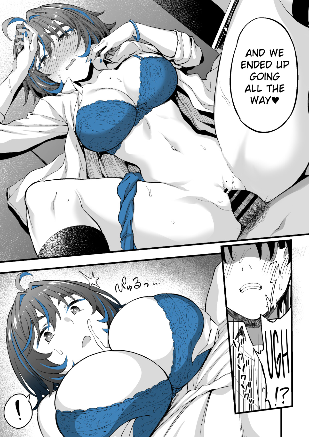 Hentai Manga Comic-The Incident Of How The Gyaru I Like From Class Is Doing Compansated Dating Behind The School-Read-16